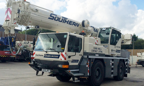 Liebherr LTM1040 mobile crane
