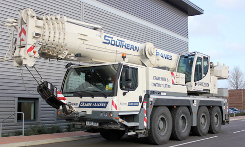 Liebherr LTM1070 mobile crane