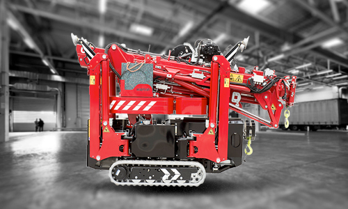 Hoeflon C6 spider crane