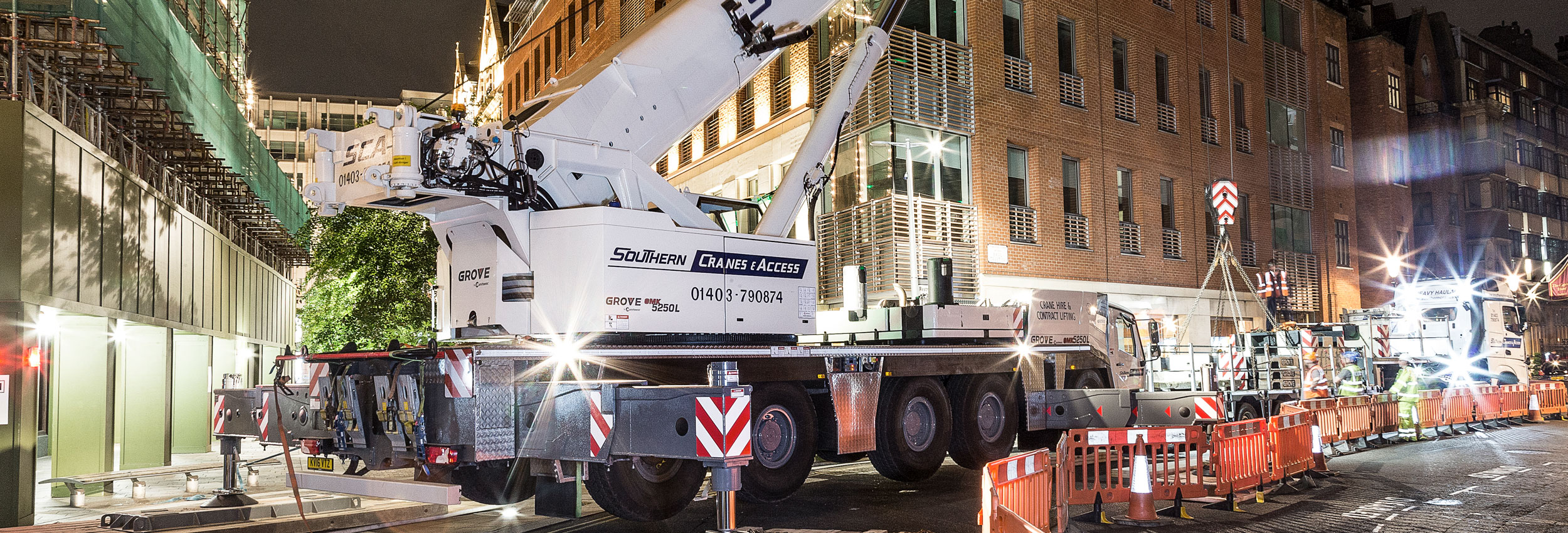 Mobile cranes above 80 tonnes - Southern Cranes & Access, Sussex, Surrey, London, South East England