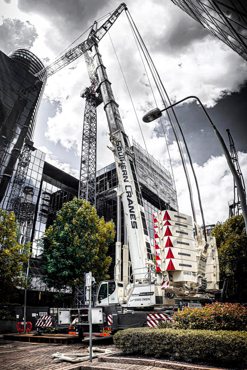 Contract Lifting from Southern Cranes & Access, West Sussex and Surrey