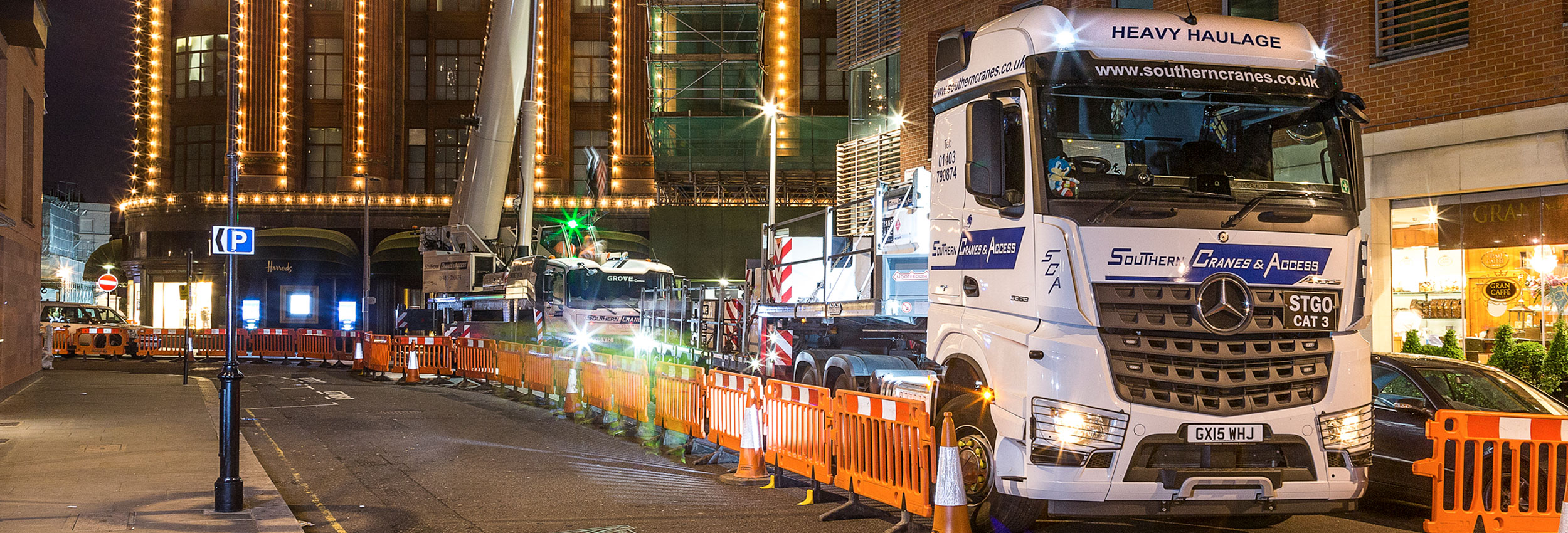 Haulage and Transport - Southern Cranes & Access, Sussex, Surrey, London, South East England
