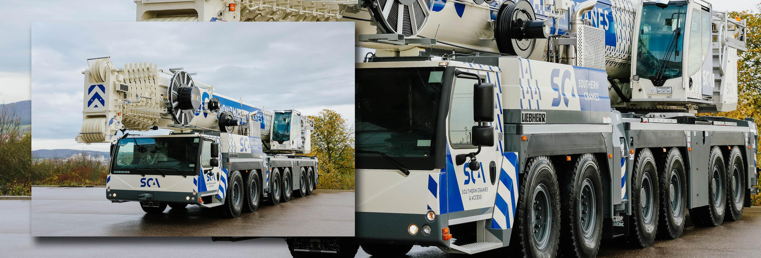 Liebherr LTM1300-6.3 Above 80T crane for hire Southern Cranes