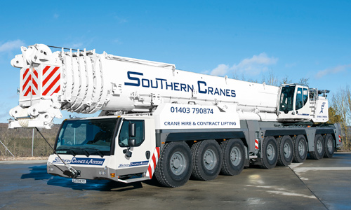 Liebherr LTM1450 mobile crane