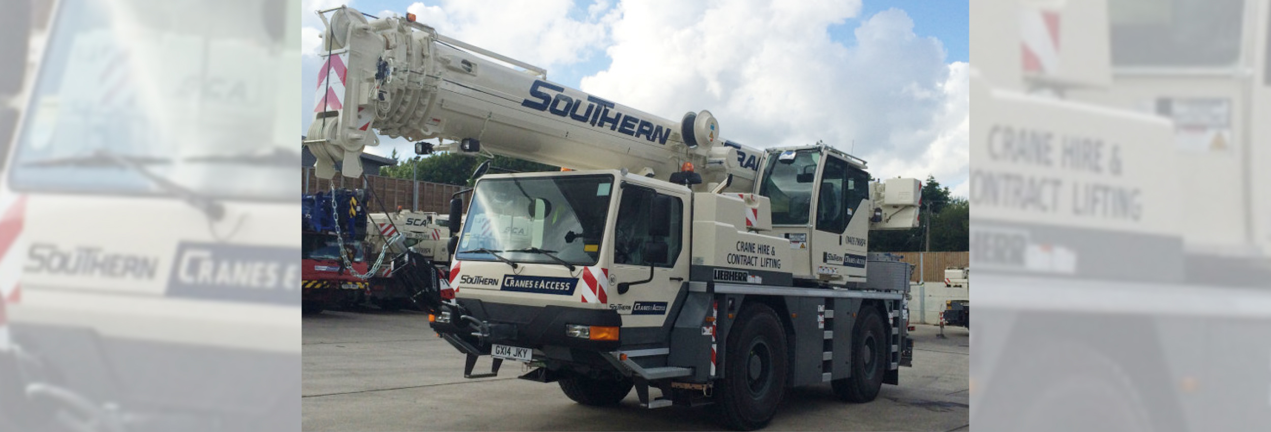 Liebherr LTM1040 40T crane hire Southern Cranes
