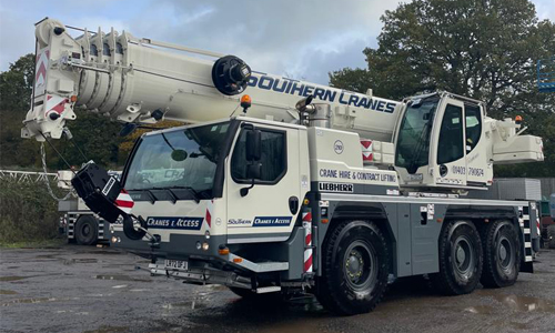 Liebherr LTM 1055 crane