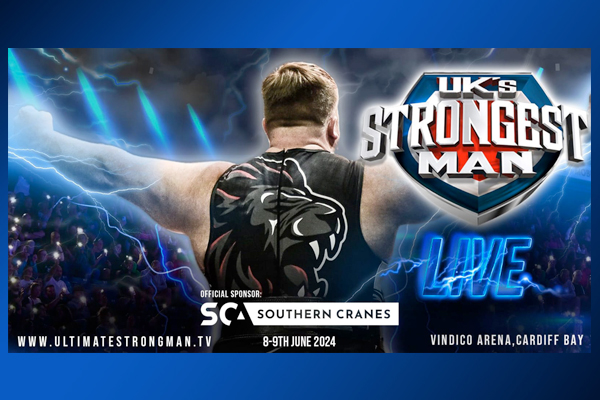 Southern Cranes sponsor UK's Strongest Man 2024