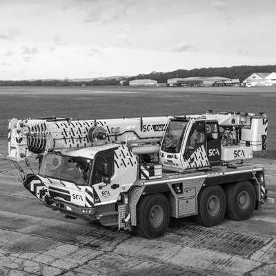 Mobile cranes up to 80-tonne capacity