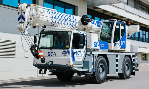 Liebherr LTM1040 mobile crane