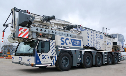 Liebherr MK140-5.1 mobile tower crane for hire at Southern Cranes