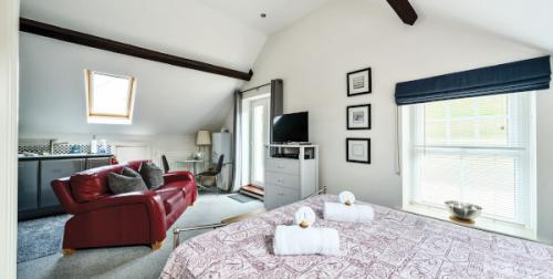 Open plan living area